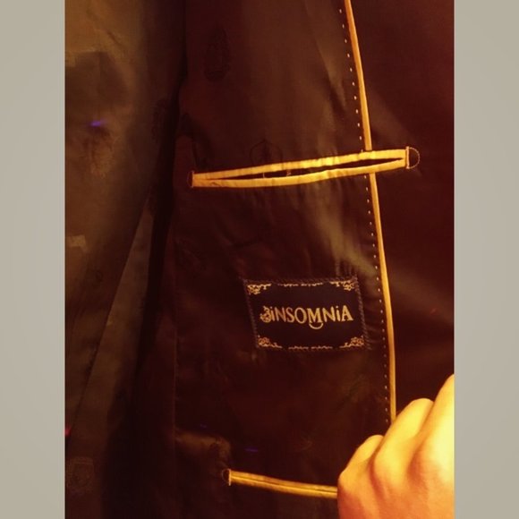 Red Manzini Smoking Jacket -BOSS ITALIAN PARTYWEAR - Picture 8 of 11